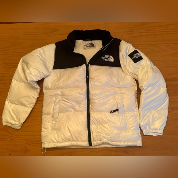 The North Face White Label Novelty Nuptse Down Jacket (Asia Sizing) White Large - Picture 1 of 7